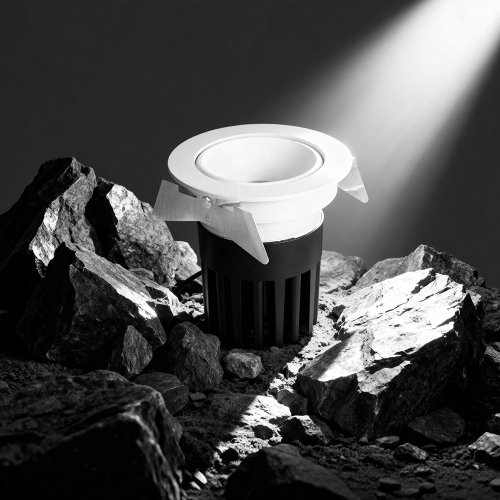 Beltéri LED -es foltos mennyezet süllyesztett downlight lámpatest