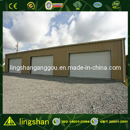 Steel Structure Garage with ISO Certifictaion (LS-S-091)