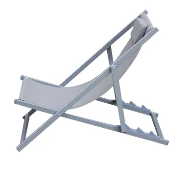 Aluminum Sun Lounge: Lightweight, Foldable, and Portable Deck & Beach Low Chair