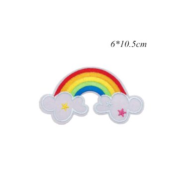 нашивка для вышивания Garment Apparel Accessories Badges Rainbow