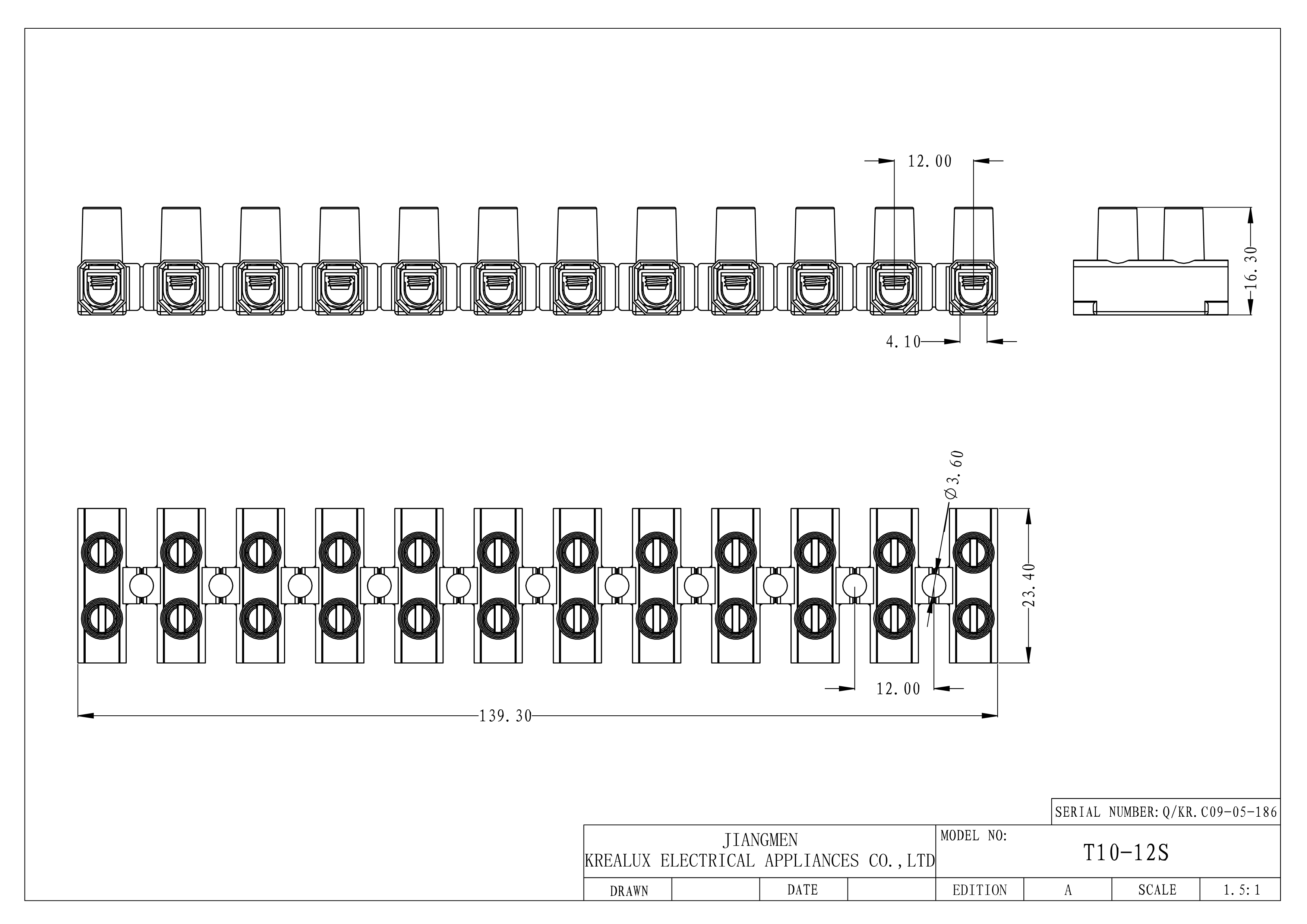 Beleks Steel Clamping Terminal Blocks