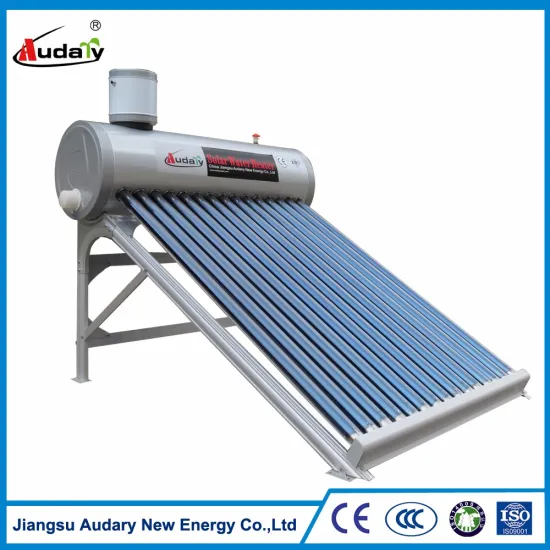Solar Energy Water Heater With Galvanized Steel Bracket