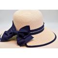 Damas moda de paja sombrero de sol