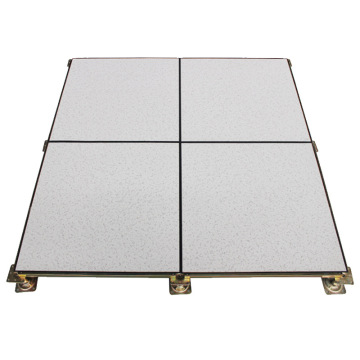 Adjustable Access Raised Floor All-Steel PVC 500x500mm Anti-Static Flooring
