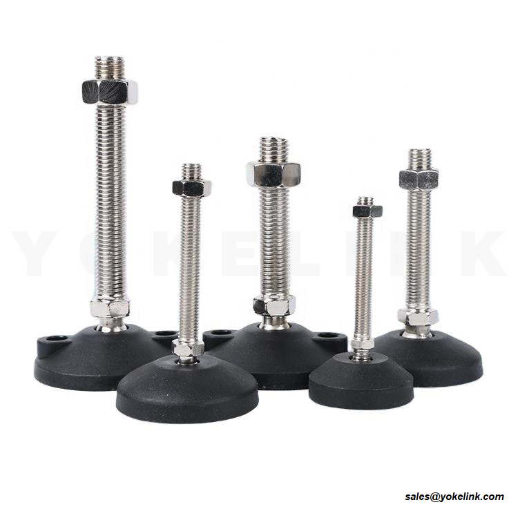 Nylon univerzális állítható támasztó lábak Bútor szintező szintező rögzítő láb (1) Nylon Universal Adjustable Support Feet Furniture Leveler Leveling Mount Foot (1)