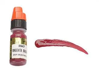 Health Magenta Mauve Cosmetic Pigments Semi Paste Ink For P