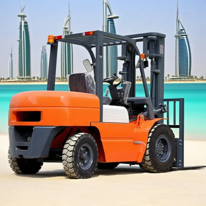 Efficient Electric Forklift for Material Handling