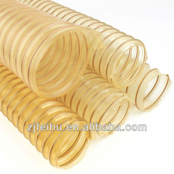 cooper wire reinforced pu flexible suction hose from China factory