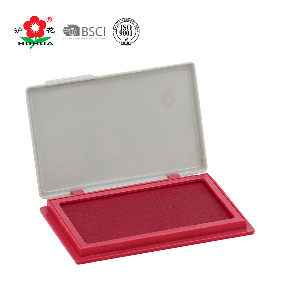 absorbent plastic red stamp pads non toxic