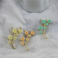 New European and American style autumn and winter beautiful fresh plum delicate fashion brooch female