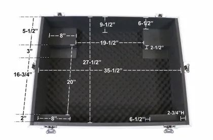 Mixer Flight Case for Midas M32 Digital Mixer