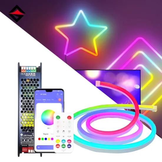 24V RGB Dream Colour LED Pixel Digital Neon Strip Light for Bedroom