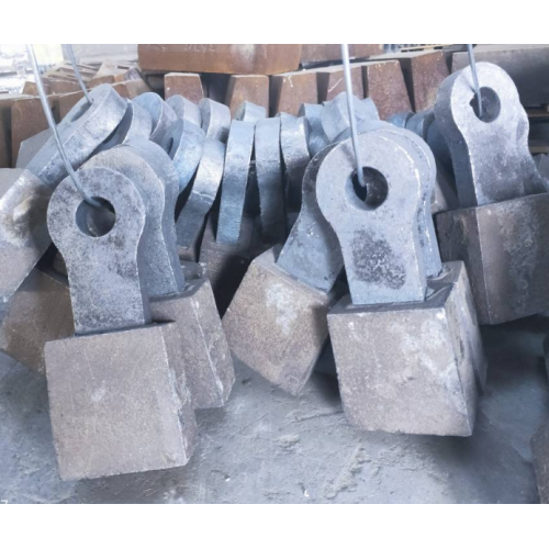 Legierung Mangan Stahl Hammer Crusher Ersatzteile