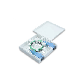 GPMB-B3 OEM Fiber Optic Terminal Box FTTH 2 Cores Wall Mount Socket Panel