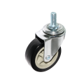 Light Duty Black PU Wheel Swivel Ball Casters