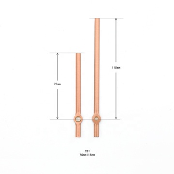 Metal Rose Gold Hour and Minute Clock Hands