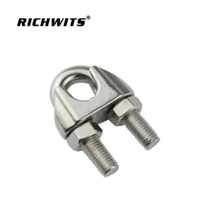 Stainless Steel cable clips 304/316 Malleable Wire Rope Clips for boat