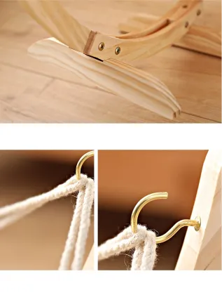 hammock detachable wood handmade cat bed cat hammock