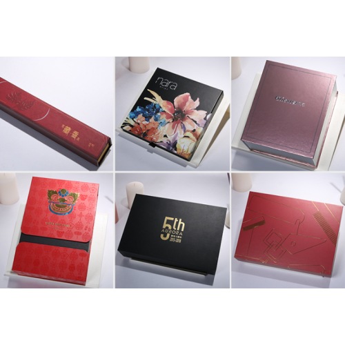 Golden Packaging Jewelry Box Perfume Essential Oil Packaging