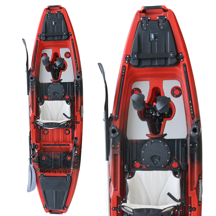 3M Roto-Molded Sit-On-Top Kayak with Pedal Drive, Seat, and Paddle