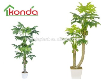 Top selling Indoor&Outdoor artificial plants/bonsai/small trees/fake papaya tree