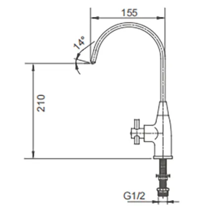12 Series Filtered Water Tap