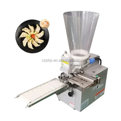 High Efficiency Japanese Gyoza Maker Machine - Dumpling Maker Machinery