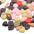 Hot Selling Simulation Chocolate Sugar Candy Food Ornament Craft Decor Miniature Dollhouse Home Wedding Decoration DIY Accessory