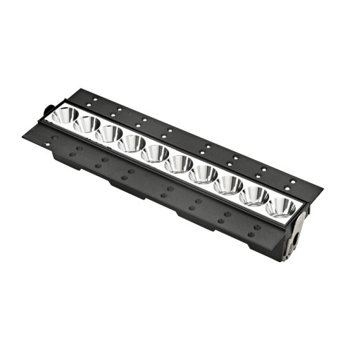 40w led flat tube batten light