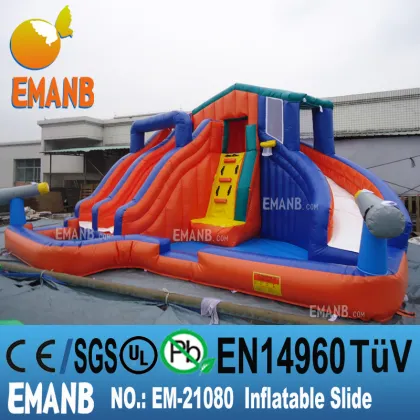 1398 USD banzai inflatable water slide inflatable water slide, giant inflatable water slide for adult
