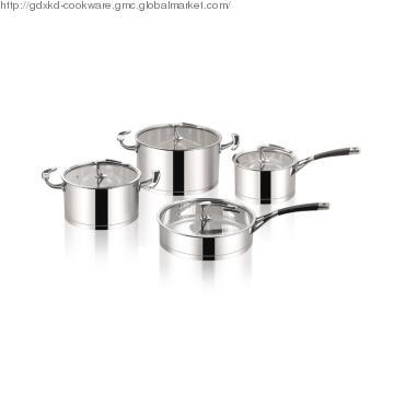 8pcs Stainless Steel Cookware
