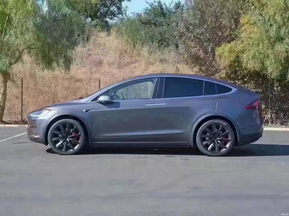 Tesla Model X Black Forged Wheels 4 Jpg