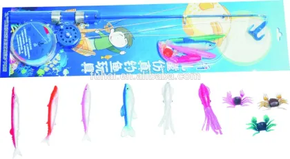 Plastic Intellectual Fishing Game Toys