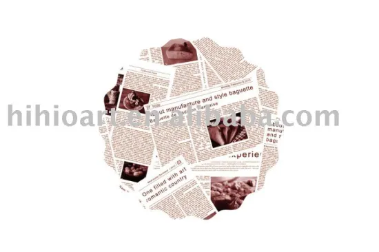 Fast Food Greaseproof Wrapping Paper