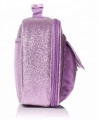 Последние дизайн фиолетовый Giltter девочек открытый изолированный мешок еды