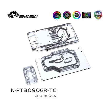 Bykski GPU Active Backplate Block for Palit RTX3090/3080Ti GameRock OC Video Card