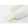 White Faux Fur Sheepskin Sweatshirt Women 2020 Winter Korean V-neck Long Sleeve Female Vintage Oversize Warm Pocket Hoodie Tops