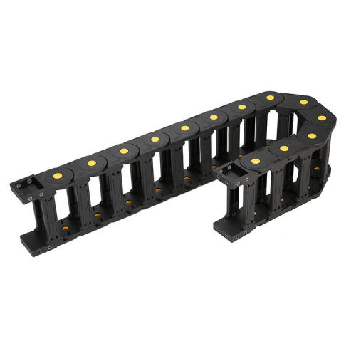 flexible plastic or steel cable carrier