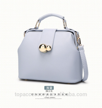 Plain Zipper Young Ladies Handbags Shoulder Bag