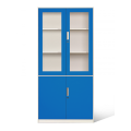 4 Door 3 Shelf Lockable Office Storage Cabinets