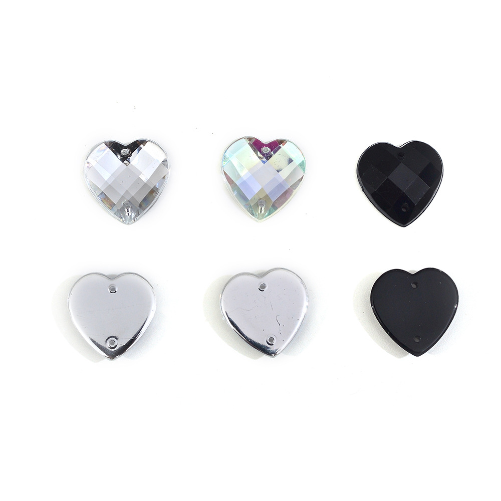 Heart Shape Acrylic Stone 1