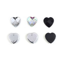 Heart shape acrylic aquarium stone for stone art