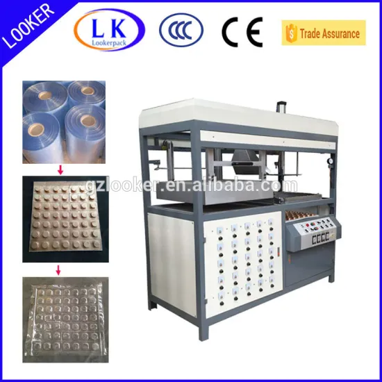 High speed chocolate tray forming machine