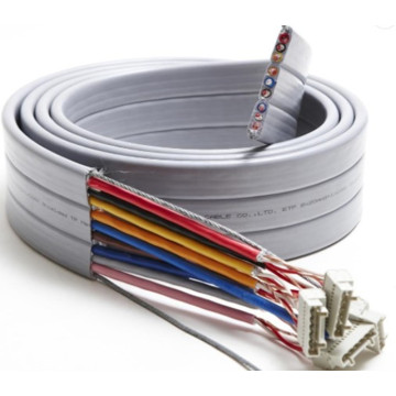 Elevator traveling cable for low & high speed