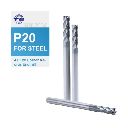 Tg Steel Cast Iron General Machining End Mills AlCrSiN Coating
