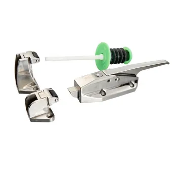 Stainless Steel Shipping Container Cold Room Door Lock with Offset Strike and Lock