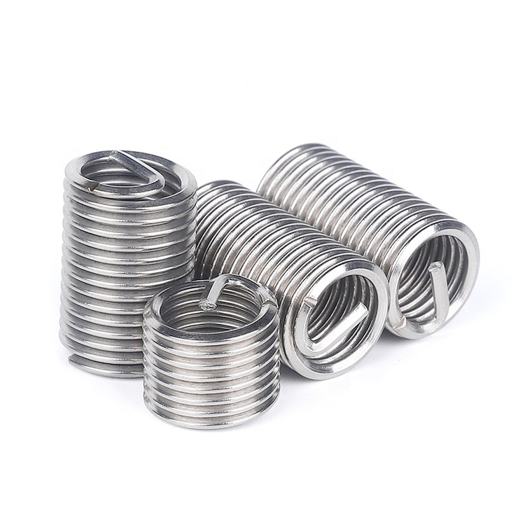 Stainless Steel Non-Magnetic Fastener Titanium Wire Thread Sleeve with Steel Wire Durable and Sleek Design
