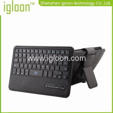 Stylish Wireless Bluetooth Keyboard With Leather Case For Google Nexus 7 