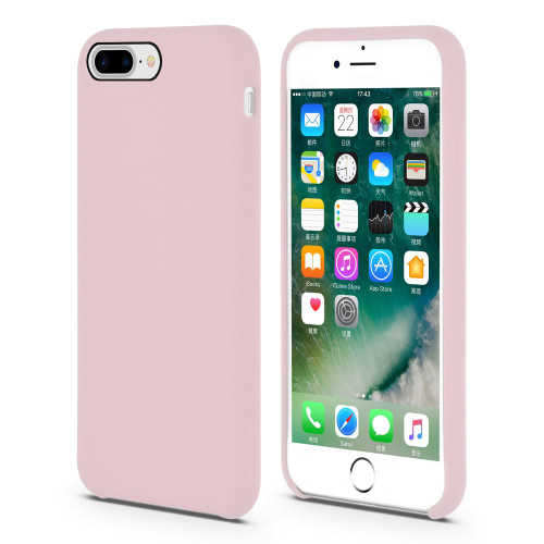 Factory colorful liquid silicone case for iphone7 plus