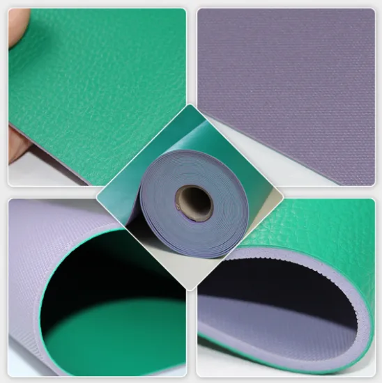 Portable PVC Badminton Floor Carpet for Indoor Sports Halls